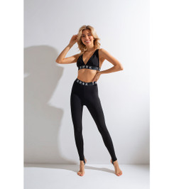 Леггинсы черные America Shark