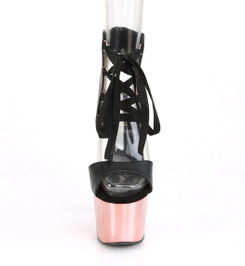 Босоножки Pleaser черные ADO700-14/BPU/ROGCH