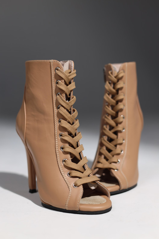 Туфли хилсы Estrella Lux карамель ESL1103CA